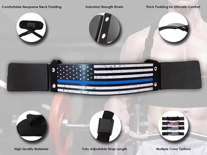 Printed Adjustable Arm Blaster Bodybuilding Fitness Arm Curl Support <b>Strength</b> Workout Weight <b>Training</b> Gym Exercise Tool - Product Image 6