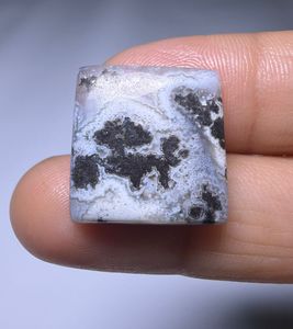 Affection Gems Natural MEDICINE Cabochon Loose Designer Crystal Gemstone Pendant Healing Jewelry Making Supply White Black - Product Image 1