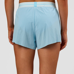 Shorts Casuales para Mujer, Color Rosa, Tejido Floral, Cintura Media con Cordón, Transpirables, Antiestáticos, Lavado a la Piedra, Poliéster/Algodón, Corte Regular - Product Image 6