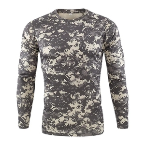 New Arrival Outdoor Hunting T Shirt Mens Stylish Camouflage Breathable Comfortable Lightweight Apparel - Product Image 4