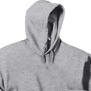 เสื้อฮู้ดดี้สไตล์ Zeta Grey Unisex สำหรับชมรมนักเรียนชายและหญิง พิมพ์ลายตัวอักษรกรีก โลโก้มหาวิทยาลัย ผ้าฝ้ายฟลีซ - Product Image 4