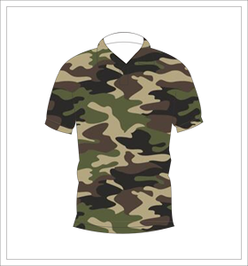 Camiseta Polo de Camuflaje Verde, Manga Corta, Personalizada, Deportiva, Informal, Transpirable, Unisex, Ropa de Verano para Exteriores, OEM, ODM - Product Image 6