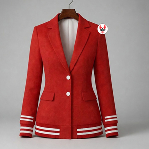 Delta | Sigma | Theta Sorority Clothing Embroidered Custom Breathable Formal Long <b>Wool</b> Coat Blazer Greek Clothing - Product Image 4