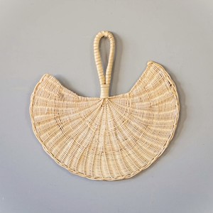 Abanicos de ratán tejidos a mano con diseños personalizados, económicos, ecológicos y decorativos para colgar en la pared. - Product Image 6