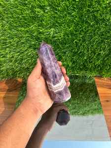 Wholesale Natural Amethyst <b>Crystal</b> Tower <b>Wand</b> Traditional Feng Shui Love <b>Crystal</b> Point Reiki Stone Home Decor Chakra Craft - Product Image 4