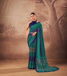 Indian Traditional Ethnic Printed Designer <b>Saree</b> for Casual Daily Wear and Festive Function for Women Fancy Trendy Outfit - Product Image 1