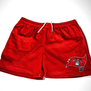 กางเกงขาสั้นเอวสูงสไตล์ไฮสตรีทสำหรับผู้ชาย ความยาวขาใน 5 นิ้ว ผลิตจากโพลีเอสเตอร์/คอตตอน สีพื้น แห้งเร็ว ระบายอากาศได้ดี เอวยางยืด - Product Image 3