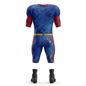 Uniforme de Fútbol Americano Personalizable al por Mayor, Hecho de Poliéster, con Estampado, Diseño Nuevo 2026, Transpirable y de Secado Rápido - Product Image 5