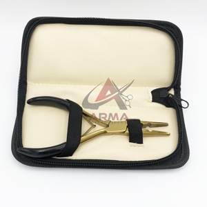 Hot Selling Hair <b>Extensions</b> Pliers 2-Hole <b>Extension</b> Removal Tool Professional <b>Micro</b> Ring Bead Remover Tool for Nano <b>Micro</b> Rings - Product Image 5