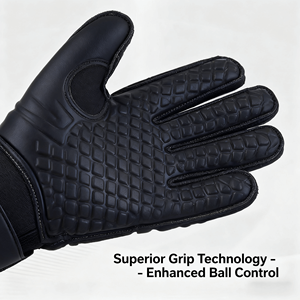 Custom Football Goalkeeper Gloves Full <b>Finger</b> Non Slip Breathable Adjustable Wrist <b>Strap</b> PU Material <b>Finger</b> Thumb Protection - Product Image 5