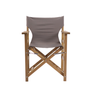 Chaise de Réalisateur Pliante avec Structure en Bois et Assise en Tissu Toile pour Studios de Cinéma, Événements, Utilisation en Extérieur et Hôtellerie - Product Image 1