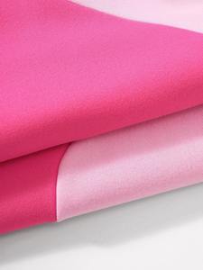Wholesale Custom Logo <b>Women</b> Cotton Fleece Sweatshirt Blank Long Sleeve Long Sleeve Cotton Pullover Asymmetric <b>Pink</b> <b>Top</b> - Product Image 5