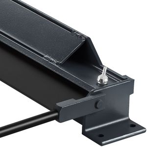 Cintreuse de tôles portable de 36 pouces, mini plieuse métallique 0-130 degrés, pour tôles de 20 gauge en acier à faible teneur en carbone - Product Image 3