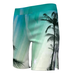 Shorts de combat MMA en gros OEM, polyester extensible uni, respirant, léger, séchage rapide, haute qualité, pour le kick-boxing - Product Image 3