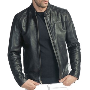 Veste en cuir pour homme au style tendance, design unique, épaisseur standard, vêtements d'extérieur - Product Image 5