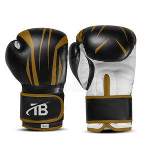 Professional Made Genuine Leather Adult Boxing Gloves with Moisture Wicking and <b>Hook</b> & Loop Closure Customizable for Training - Product Image 6