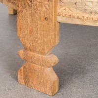 Table basse en bois de manguier Vandana Amber Harmony