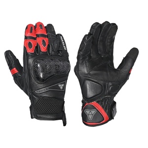 Gants de moto personnalisés à manchette courte, gants de motocross sur mesure pour adultes - Product Image 1