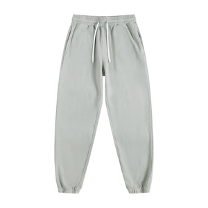 Wholesale 100% Cotton Fabric for Flare Track <b>Jogger</b> 3D Puff Print Acid Wash Fleece Men Sweatpants <b>Stacked</b> Sororities College - Product Image 3