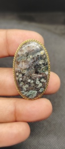 Cabujones de Jaspe Oceánico Natural, 100% Naturales, Piedras Preciosas Sueltas, Forma Ovalada y de Diferentes Tamaños, Directamente del Océano - Product Image 4
