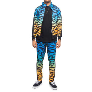 Conjunto de Chaqueta con Cierre y Pantalones Deportivos con Cordón Ajustable, Estilo 2026, Fabricante, Pantalones de Entrenamiento con Cintura Elástica Sublimada, en Venta - Product Image 1