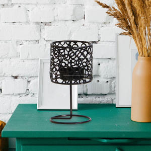 เชิงเทียนโลหะสำหรับตกแต่งในโรงแรมสำหรับห้องนั่งเล่นโต๊ะรับประทานอาหารของขวัญบ้านโคมไฟวันวาเลนไทน์ - Product Image 3