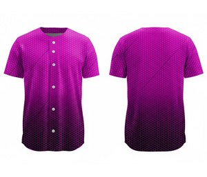 Fabricante de Camisetas de Béisbol al por Mayor, Ropa Deportiva de Marca Privada con Logotipo y Números Personalizados |   Base de Poliéster Transpirable - Product Image 3