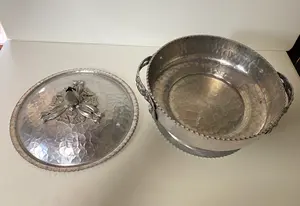 Cacerola Clásica Premium de Acero Inoxidable con Tapa |   Utensilios de Cocina Antiadherentes de Grado Alimenticio, Duraderos, para Todo Tipo de Estufas y Servir Alimentos Calientes - Product Image 2