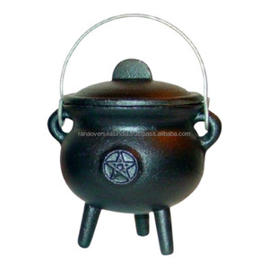 Caldero de Hierro Fundido para Quemador de Incienso, Quemador de Loban, Quemador de Carbón, Fabricante y Exportador de la India - Product Image 2