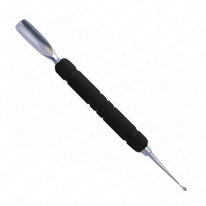Pousse-cuticules en acier inoxydable de haute qualité pour manucure, pédicure et soins de beauté professionnels - Product Image 5
