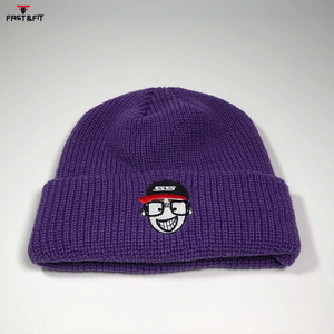 Bonnets d'hiver sur mesure, nouvelle mode, tissu en molleton 100% coton, respirant, imperméable, broderie 3D, multicolores, unisexe - Product Image 4