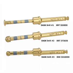 Kit de lifting de sinus dentaire avec forets et embouts, instruments chirurgicaux manuels, poignée moletée bleue, Classe I, certifié CE - Product Image 5