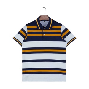 Polo T-shirt Homme Nouveau Style Manches Courtes Haute Qualité 100% Coton Jersey Décontracté Multicolore Uni Grande Taille Vierge - Product Image 1