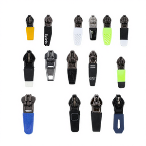 ซิปดึงแบบสปริงล็อคพลาสติกสีสันสดใส ออกแบบโลโก้ได้รวดเร็ว ผลิตโดย Chenqi Wholesale ปลอดนิกเกิล สำหรับ - Product Image 2