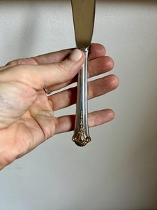 Cuchillo para Mantequilla de Acero Inoxidable con Hoja de Pata de Cabra, Borde Recto, Utensilio de Cocina de una Sola Pieza - Product Image 6
