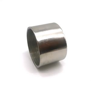 304 316Lステンレス鋼管継手二重内部ねじ水パイプコネクタストレート1/2 \ "3/4 \" 1インチサイズロープロファイル - Product Image 4