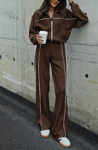 Conjunto Deportivo de Sudadera con Cierre y Pantalones Jogger para Mujer, Proveedor Mayorista - Product Image 6