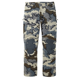 Pantalon de chasse extérieur léger, respirant, à séchage rapide, en toile marron renforcée, avec motif imprimé, imperméable pour temps froid, 100 % imperméable - Product Image 1
