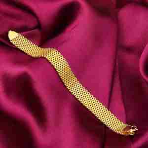 Pulsera de Eslabones Múltiples de Latón Chapado en Oro de 14K, 18K, 24K al por Mayor, Joyería de Moda para Hombre con Cierre de Gancho en S - Product Image 1