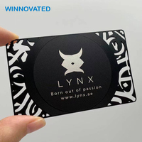 Machine de marquage laser en promotion pour cartes de visite métalliques découpées au laser