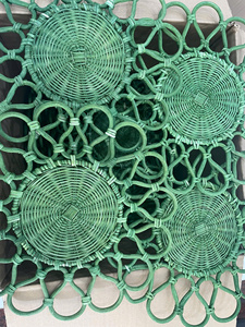 Eco-Friendly Rattan Round Placemats <b>Table</b> Chargers <b>Bamboo</b> Woven Natural Fiber Mats for Wedding Party Dining <b>Table</b> Decor - Product Image 5