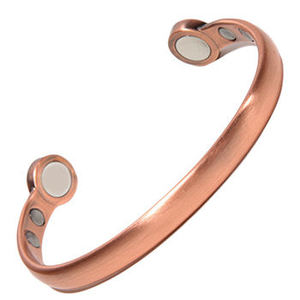 Brazalete Magnético de Cobre Puro Moderno, Joyería de Moda Hecha a Mano para Hombres y Mujeres - Product Image 3