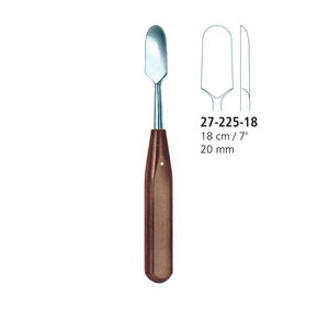 เครื่องมือผ่าตัด IAA SURGICAL INSTRUMENTS คีมยกกระดูกปริทันต์สำหรับจัดฟัน ทำจากสแตนเลสและไทเทเนียม ขนาด 18 ซม. 6 มม. ออกแบบตามหลักสรีรศาสตร์ - Product Image 1