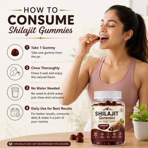 Himalayan Shilajit Gummies ที่อุดมไปด้วยกรด fulvic พรีเมี่ยม shilajit Gummies สำหรับพลังงานในชีวิตประจำวันและการสนับสนุนความแข็งแกร่งสำหรับผู้ชายและผู้หญิง - Product Image 4