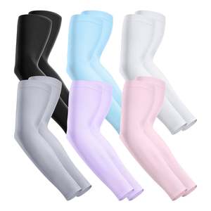 Manchons de protection solaire UPF 50+ rafraîchissants et légers anti-UV pour le cyclisme, la course, le sport, le travail et l'usage quotidien - Product Image 3