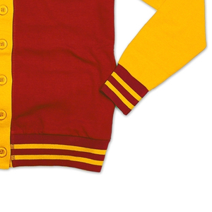 Vêtements de mode, pulls, vêtements en tricot de qualité supérieure, cardigans à boutons pour les sororités et les universités, pulls rouge cramoisi et or - Product Image 6