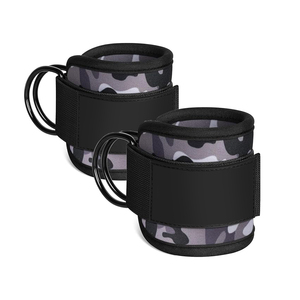 Adjustable <b>Ankle</b> Guards with Camouflage Print Hook and Loop Closure for Protection and <b>Support</b> Unisex Adult Universal Use - Product Image 1