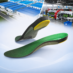 Custom PU Orthotic Shoe Insoles for Plantar Fasciitis Flat Feet Arch <b>Support</b> with for Gel Cushioning Anti-Slip - Product Image 1