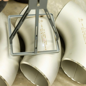 Coude à long rayon de 90 degrés en acier inoxydable fabriqué au Vietnam, 304 304L 316 316L, raccord de tuyauterie à souder bout à bout, haute pression ASME B169 BSPT - Product Image 4