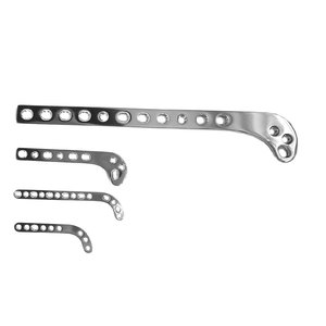 Placa Supracondilar Femoral de Acero Inoxidable con Bloqueo Izquierda o Derecha de 2.0mm, 9 o 14 Orificios, Longitud 49mm/70mm, Implantes Veterinarios - Product Image 2